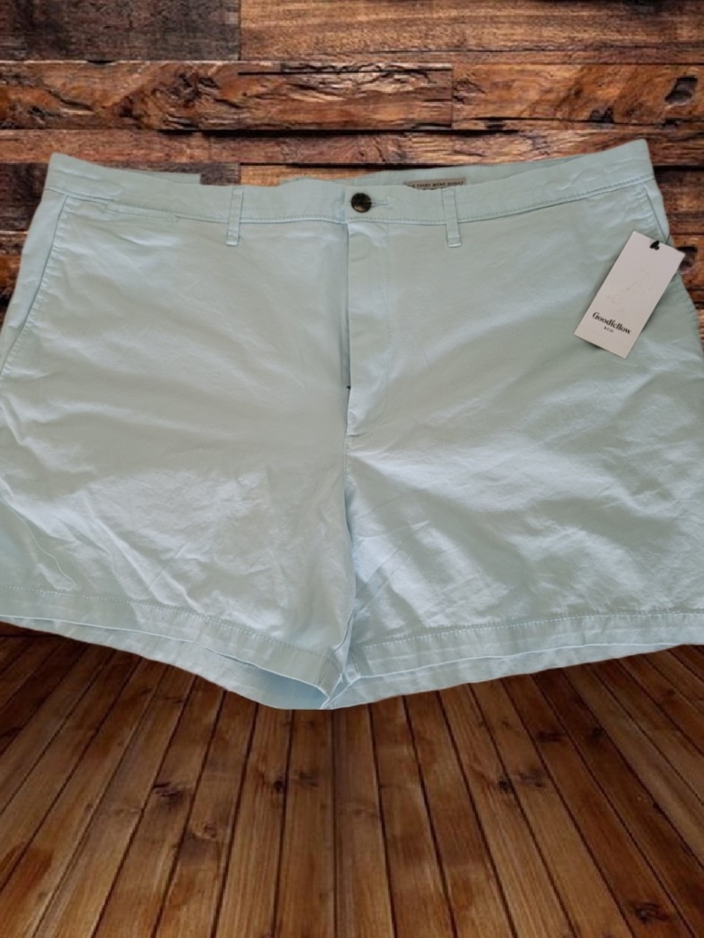 Goodfellow & Co Light Blue Men’s Flat Front Shorts